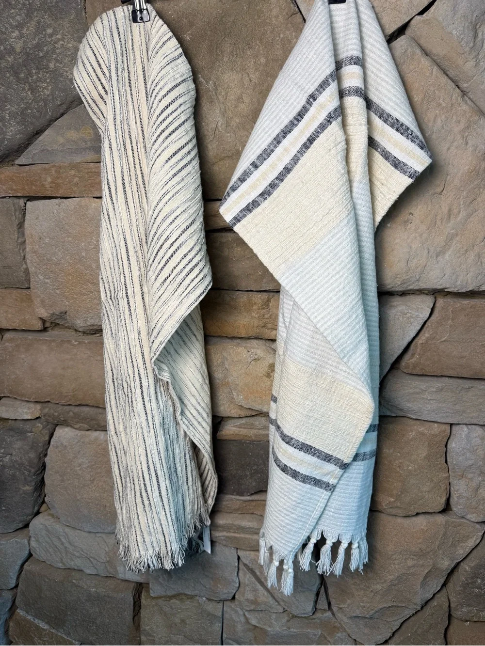 New🌟Anthropologie-Peyton Striped Dish Towels